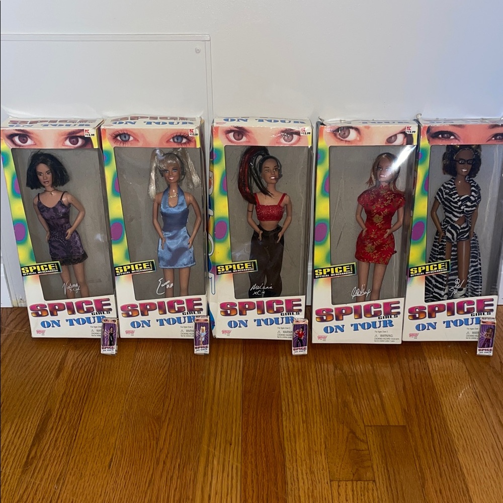 Spice Girls Dolls Set of 5